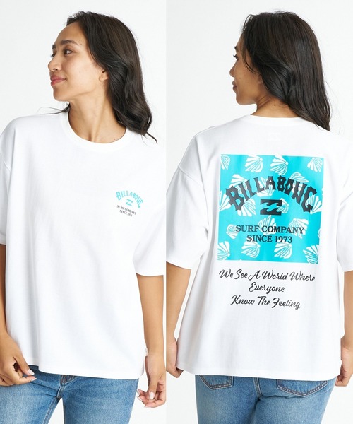 BILLABONG（ビラボン） tシャツ 半袖 ウィメンズ SQUARE MEDIUM LOOSE