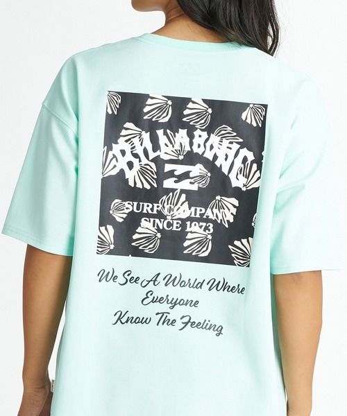 BILLABONG（ビラボン） tシャツ 半袖 ウィメンズ SQUARE MEDIUM LOOSE