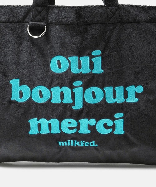 「MILKFED.」 トートバッグ ONE SIZE パープル レディース_画像7