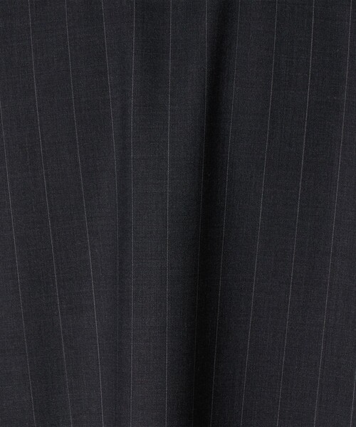 シャツ 「LOEFF」トロピカルウール ショートスリーブ シャツ ピンストライプ MENS メンズの画像