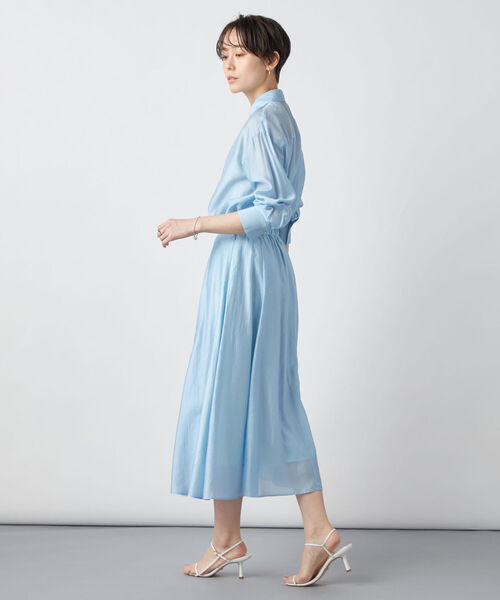「NOLLEY'S Sophi」 長袖シャツ 38 ブラック レディース_画像9