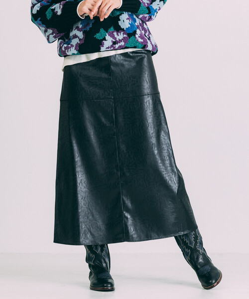 「Freada」 ロングスカート ONE SIZE ダークブラウン レディース_画像6