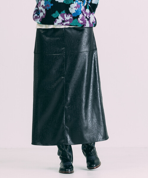 「Freada」 ロングスカート ONE SIZE ダークブラウン レディース_画像8