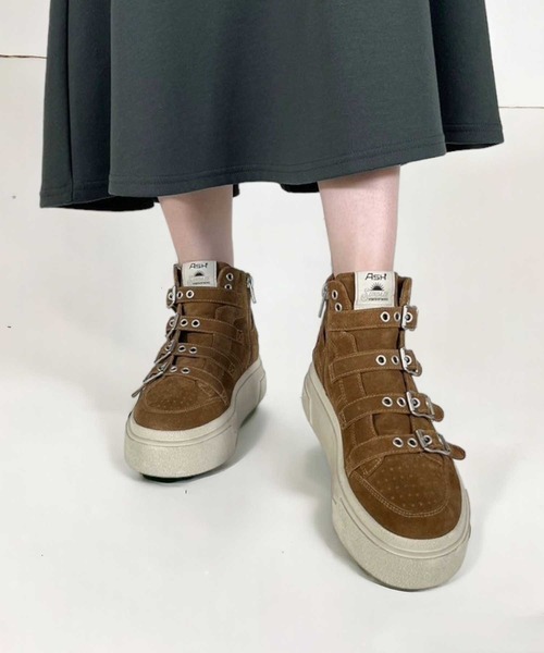 「ASH」 ハイカットスニーカー 37 ブラック レディース_画像6