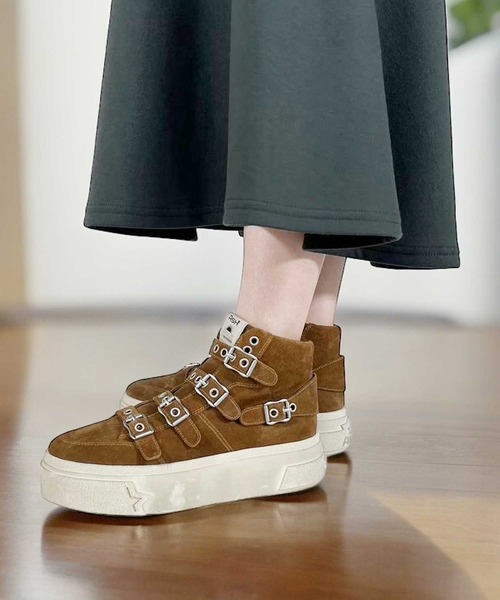 「ASH」 ハイカットスニーカー 37 ブラック レディース_画像7