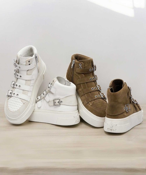 「ASH」 ハイカットスニーカー 37 ブラック レディース_画像8