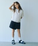 tシャツ ハート柄 ドライ ワッフル Tシャツ...の詳細画像1