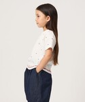 tシャツ ハート柄 ドライ ワッフル Tシャツ...の詳細画像3
