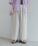 ワイドパンツ パンツ 「接触冷感・吸水速乾・U...の詳細画像1