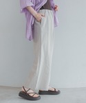 ワイドパンツ パンツ 「接触冷感・吸水速乾・U...の詳細画像2