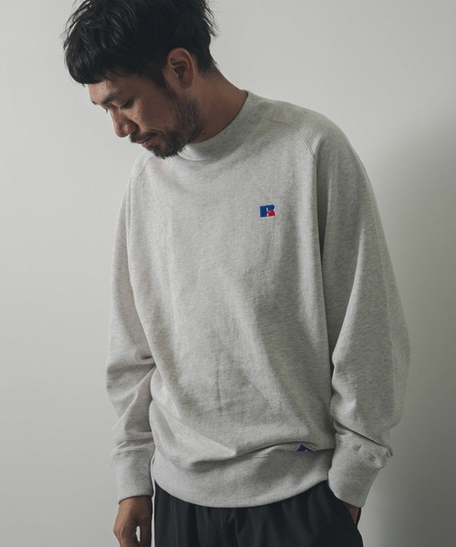 「Russell Athletic」 スウェットカットソー MEDIUM グリーン系その他 メンズ_画像2