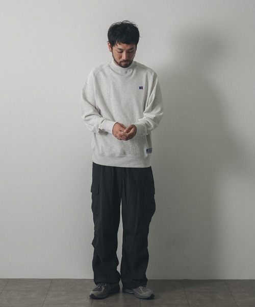 「Russell Athletic」 スウェットカットソー MEDIUM グリーン系その他 メンズ_画像3