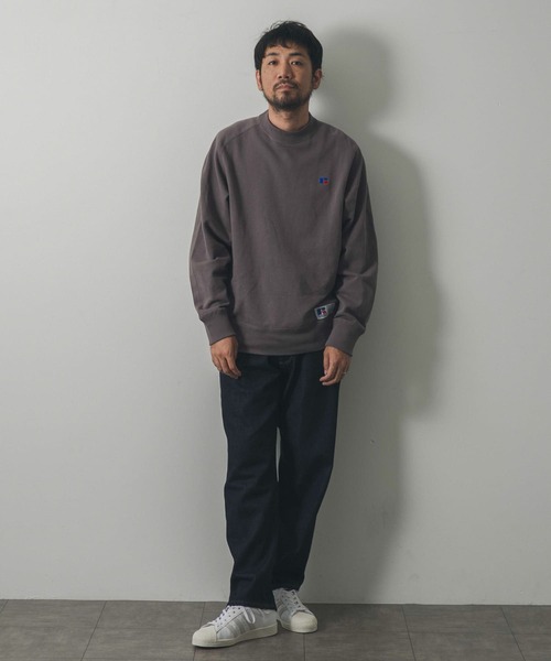 「Russell Athletic」 スウェットカットソー MEDIUM グリーン系その他 メンズ_画像5