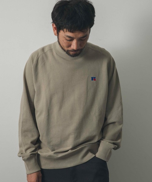 「Russell Athletic」 スウェットカットソー MEDIUM グリーン系その他 メンズ_画像8