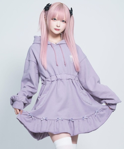 Hauls 長袖ワンピース FREE ブラック レディース : ZOZOTOWN Yahoo!店 
