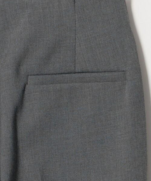 【新品】UNITED ARROWS 洗える　ストレッチ　スラックス 44グレー UNITED ARROWS（ユナイテッドアローズ） スラックス パンツ ダブル