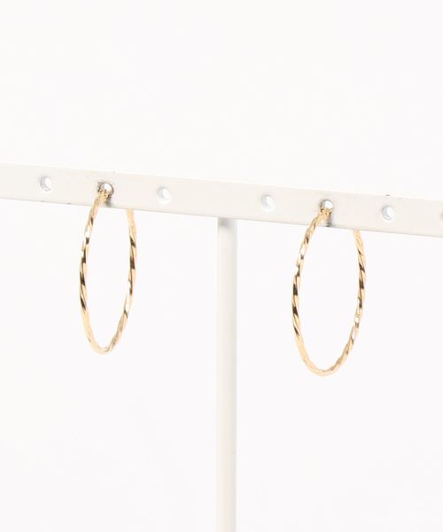 con affetto ピアス K18フープピアス レディース : ZOZOTOWN Yahoo!店
