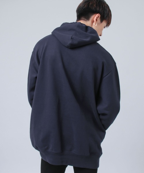 パーカー 2-「UA -ユナイテッドアスレ-」10oz SWEAT パーカー 無地/絶妙なワイドシルエット/オーバーサイズ プルオーバー パーカー /