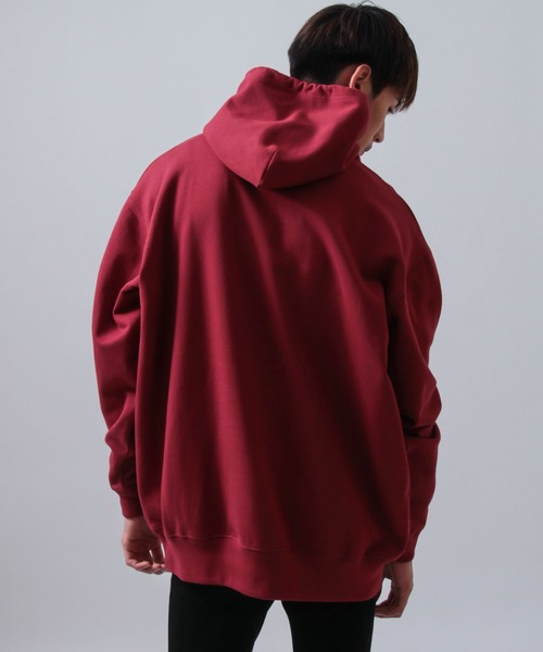 パーカー 2-「UA -ユナイテッドアスレ-」10oz SWEAT パーカー 無地/絶妙なワイドシルエット/オーバーサイズ プルオーバー パーカー /