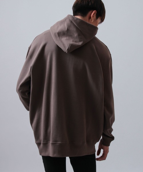 パーカー 2-「UA -ユナイテッドアスレ-」10oz SWEAT パーカー 無地/絶妙なワイドシルエット/オーバーサイズ プルオーバー パーカー /