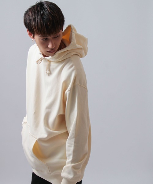 パーカー 2-「UA -ユナイテッドアスレ-」10oz SWEAT パーカー 無地/絶妙なワイドシルエット/オーバーサイズ プルオーバー パーカー /