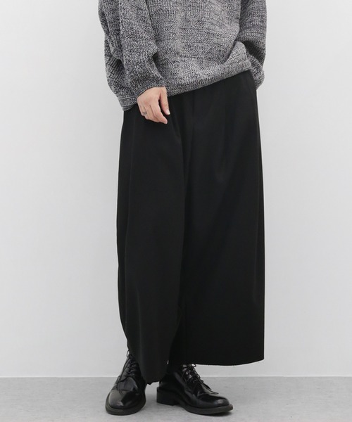 48 割引ブラック系その他 Free メンズ M Lサイズ相当 柔らかな質感の パンツ ワイドクロップドパンツ ボトムス パンツ メンズファッション ファッションブラック系その他free メンズ M Lサイズ相当 Solcaloja Med Ec