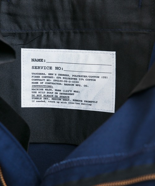 MILITARY（ミリタリー） スラックス 実物 新品 米軍 U.S.NAVY