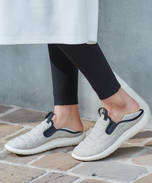 GERRY スニーカー キルティングモックシューズ レディース : ZOZOTOWN