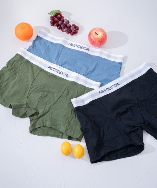 FRUIT OF THE LOOM（フルーツオブザルーム） ボクサーパンツ 無地3P