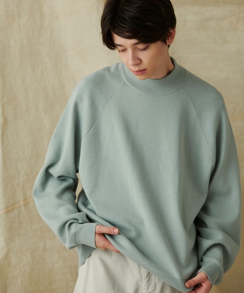 ニット LYLE&SCOTT/別注 モックネックニット