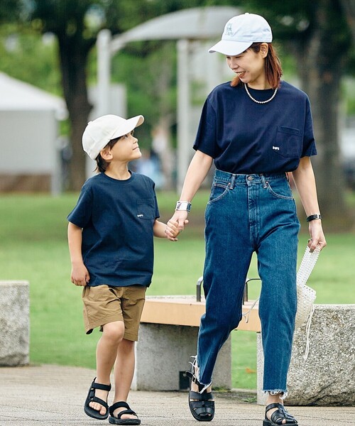 tシャツ Tシャツ キッズ *SHIPS KIDS:100〜160cm /「家族おそろい」SHIPS マイクロロゴ TEE｜zozo｜15