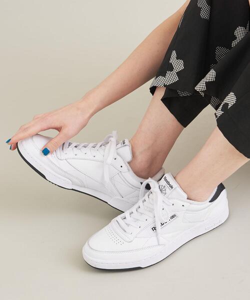 21人気特価スニーカー 別注 Reebok リーボック Club C 85 スニーカー シューズ レディースファッション ファッション 11 0 Www Harmonypest Com