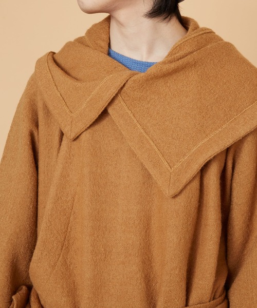 【チャイハネ】美品⭐完売商品⭐ チレッタ暖かメンズコート⭐ チャイハネ コート ジャケット 「チャイハネ」チベッタマント