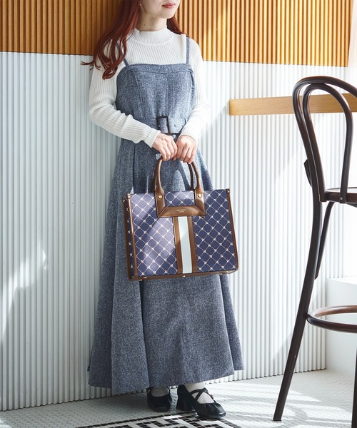 & chouette（アンドシュエット） トートバッグ モノグラム センター