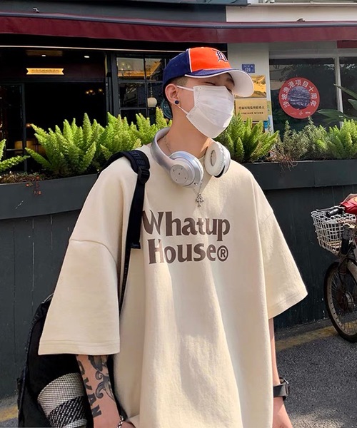韓国 レディース ストリート Tシャツ ロゴ グラフィック Tシャツ レディース 韓国 ストリート ビッグ