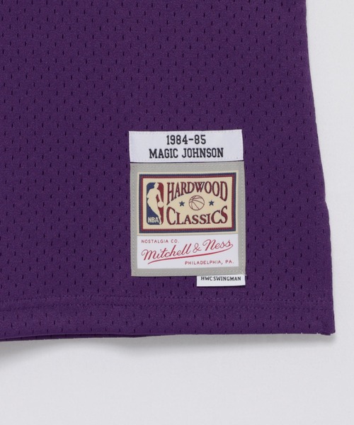 タンクトップ Mitchell＆Ness NBA SWINGMAN ROAD JERSEY LAKERS 84