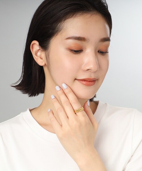 COCOSHNIK（ココシュニック） 指輪 リング シルバー ニッティング