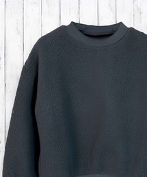 ZIーON（ジーオン） トレーナー ボアモックネックプルオーバー