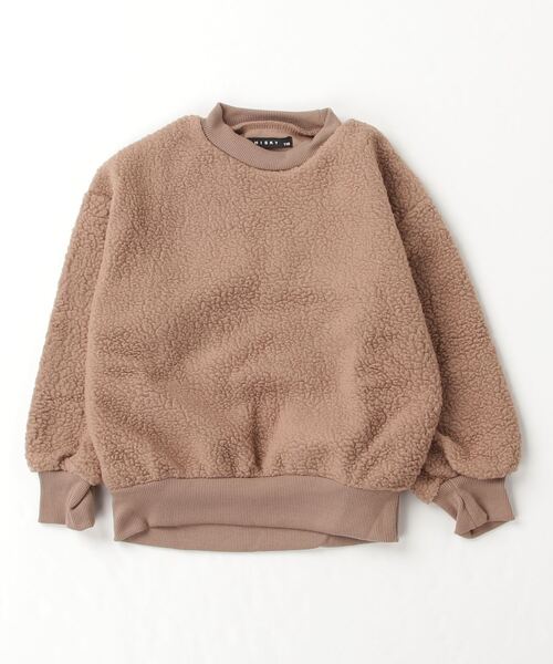 ZIーON（ジーオン） トレーナー ボアモックネックプルオーバー