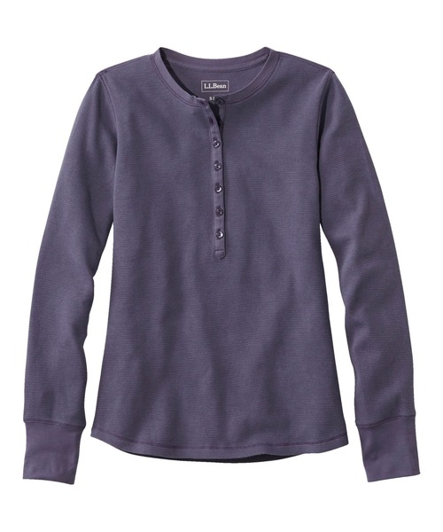 L.L.Bean（エルエルビーン） tシャツ ワッフル・ニット・ヘンリー 米国 