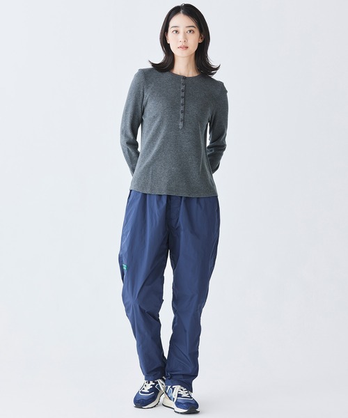 tシャツ ワッフル・ニット・ヘンリー 米国フィット・プチ レディース L.L.Bean tシャツ ワッフル・ニット・ヘンリー 米国フィット