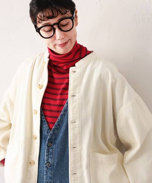 ソウルベリージャケット　僕と私の、白いコーデュロイジャケット オフホワイト 楽天市場】僕と私の、好きな服 僕と私の、白いコーデュロイジャケット