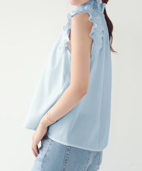 O.S.K（ファッション） ブラウス シャツ 「O.S.K」 ノースリーブ