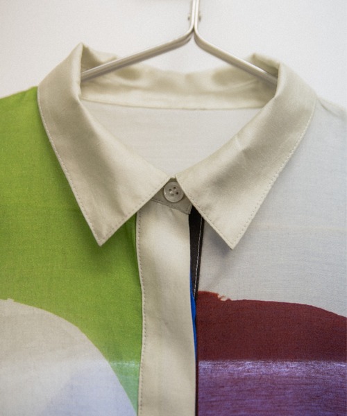 PAMM（パム） ブラウス シャツ MABLE PAMM see-through shirt 