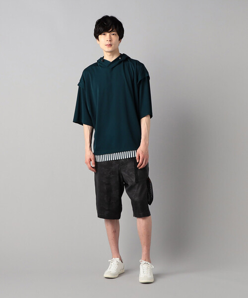 フェイクレイヤードプルオーバー（β MEN／メンズファッション