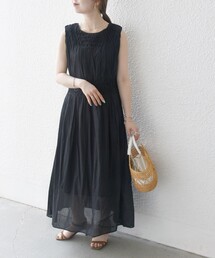 SHIPS any ワンピース 「WEB限定」SHIPS any: ハンドスモッキング