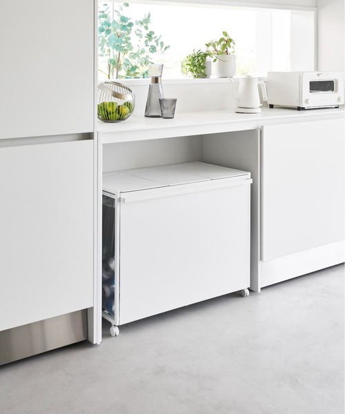 tower ゴミ箱 ダストボックス tower（タワー）蓋付き目隠し分別ダスト