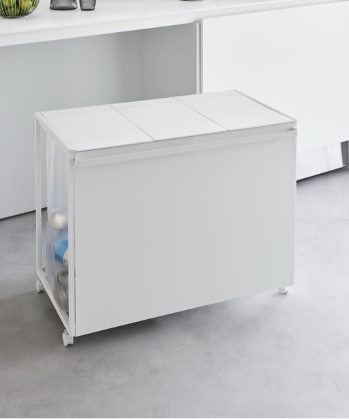 tower ゴミ箱 ダストボックス tower（タワー）蓋付き目隠し分別ダスト