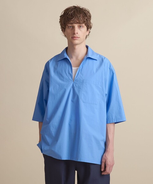 UNITED ARROWS シャツ 「ZOZO限定」タイプライター ワイド