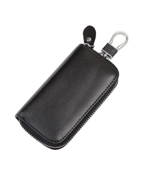 黒いキーケース キーケース スマートキー収納キーケース カラビナ付き : ZOZOTOWN